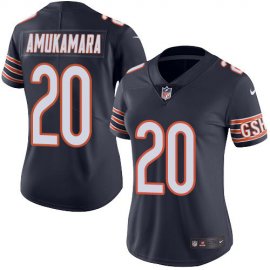 Nike Chicago Bears #20 Prince Amukamara Navy Blue Team Color Womens Stitched NFL Vapor Untouchable Limited Jersey