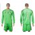 Germany #1 Neuer Green Goalkeeper Long Sleeves Soccer Country Jersey