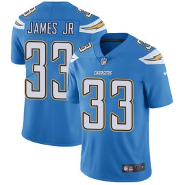 Nike Los Angeles Chargers #33 Derwin James Jr Electric Blue Alternate Mens Stitched NFL Vapor Untouchable Limited Jersey