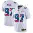 Los Angeles Chargers #97 Joey Bosa Mens White Nike Multi-Color 2020 NFL Crucial Catch Limited NFL Jersey