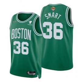 Boston Boston Celtics #36 Marcus Smart Green Nike Youth 2022 NBA Finals 75th Anniversary Diamond Icon Edition Swingman Jersey Youth