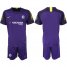 Chelsea Blank Purple Goalkeeper Soccer Club Jersey