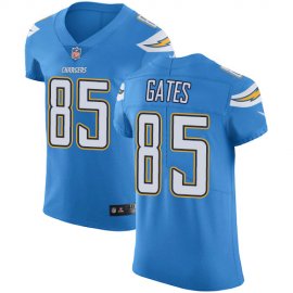 Nike Los Angeles Chargers #85 Antonio Gates Electric Blue Alternate Mens Stitched NFL Vapor Untouchable Elite Jersey
