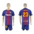 Barcelona #23 Umtiti Home Soccer Club Jersey