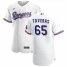 Texas Rangers #65 Leody Taveras Mens Nike White Home 2020 Authentic Player MLB Jersey