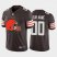 Cleveland Browns Custom Brown Mens Nike Big Team Logo Vapor Limited NFL Jersey