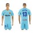 Barcelona #13 Cillesse Away Soccer Club Jersey