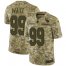 Nike Arizona Cardinals #99 J.J. Watt Camo Mens Stitched NFL Limited 2018 Salute To Service Jersey