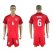 USA #6 Brooks Away Soccer Country Jersey