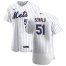 New York Mets #51 Paul Sewald Mens Nike White Home 2020 Authentic Player MLB Jersey