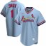St.Louis Cardinals #1 Ozzie Smith Nike Road Cooperstown Collection Player MLB Jersey Light Blue