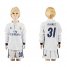 Real Madrid #31 R.Yanez Home Long Sleeves Kid Soccer Club Jersey