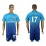 Arsenal #17 Iwobi Away Soccer Club Jersey
