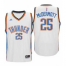 Mens Oklahoma City Thunder #22 Doug McDermott adidas White Player Swingman Jersey