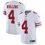 Nike San Francisco 49ers #4 Nick Mullens White Mens Stitched NFL Vapor Untouchable Limited Jersey