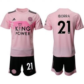 Leicester City #21 Iborra Away Soccer Club Jersey