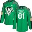 Adidas Pittsburgh Penguins #81 Phil Kessel adidas Green St. Patricks Day Authentic Practice Stitched NHL Jersey