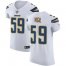 Nike Los Angeles Chargers #59 Nick Vigil White Mens Stitched NFL New Elite Jersey