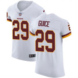 Nike Washington Football Team #29 Derrius Guice White Mens Stitched NFL Vapor Untouchable Elite Jersey