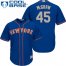 New York Mets #45 Tug McGraw Blue(Grey NO.) Cool Base Stitched Youth MLB Jersey