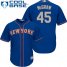 New York Mets #45 Tug McGraw Blue(Grey NO.) Cool Base Stitched Youth MLB Jersey