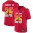 Nike Denver Broncos #25 Chris Harris Jr Red Youth Stitched NFL Limited AFC 2019 Pro Bowl Jersey