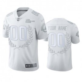 Los Angeles Rams Custom Men”s Nike Platinum NFL MVP Limited Edition Jersey
