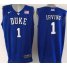 Duke Blue Devils #1 Kyrie Irving Blue Basketball Elite Stitched NCAA Jersey