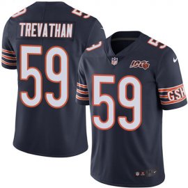 Nike Chicago Bears #59 Danny Trevathan Navy Blue Team Color Mens 100th Season Stitched NFL Vapor Untouchable Limited Jersey