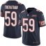 Nike Chicago Bears #59 Danny Trevathan Navy Blue Team Color Mens 100th Season Stitched NFL Vapor Untouchable Limited Jersey