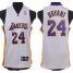Kids Los Angeles Lakers 24 Kobe Bryant White Jersey Cheap