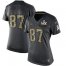 Nike Tampa Bay Buccaneers #87 Rob Gronkowski Black Womens Super Bowl LV Bound Stitched NFL Limited 2016 Salute to Service Jersey