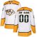Mens Adidas Predators Personalized Authentic White Road NHL Jersey