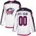 Mens Adidas Blue Jackets Personalized Authentic White Road NHL Jersey