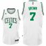 Boston Celtics #7 Jaylen Brown White Home Swingman Jersey