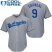 Los Angeles Dodgers #9 Yasmani Grandal Grey Cool Base Stitched Youth MLB Jersey