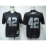 Mitchell & Ness Las Vegas Raiders #42 Ronnie Lott Black Stitched Throwback NFL Jersey