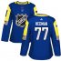 Adidas Tampa Bay Lightning #77 Victor Hedman Royal 2018 All-Star Atlantic Division Authentic Womens Stitched NHL Jersey
