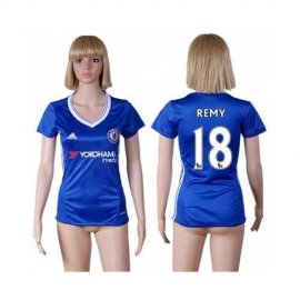 Womens Chelsea #18 Remy Home Soccer Club Jersey