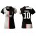 Womens Juventus #10 Dybala Home Soccer Club Jersey