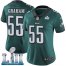 Nike Philadelphia Eagles #55 Brandon Graham Midnight Green Team Color Super Bowl LII Womens Stitched NFL Vapor Untouchable Limited Jersey
