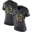 Nike Detroit Lions #42 Devon Kennard Black Womens Stitched NFL Limited 2016 Salute to Service Jersey