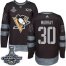 Adidas Pittsburgh Penguins #30 Matt Murray Black 1917-2017 100th Anniversary Stanley Cup Finals Champions Stitched NHL Jersey