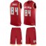 Nike Tampa Bay Buccaneers #84 Cameron Brate Red Team Color Mens Stitched NFL Limited Tank Top Suit Jersey