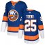Adidas New York Islanders #25 Devon Toews Royal Blue Home Authentic Stitched NHL Jersey