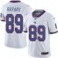 Nike New York Giants #89 Mark Bavaro White Mens Stitched NFL Limited Rush Jersey