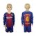 Barcelona #4 I.Rakitic Home Long Sleeves Kid Soccer Club Jersey