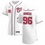 Washington Nationals #96 Seth Romero Mens Nike White Home 2020 Authentic Player MLB Jersey