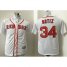 Boston Red Sox #34 David Ortiz White Cool Base Stitched Youth MLB Jersey