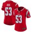 Nike New England Patriots #53 Josh Uche Red Womens Stitched NFL Limited Inverted Legend Jersey